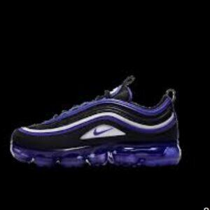 Nike Air VaporMax 97 Black Persian Sneakers Sz: Kids 6Y or Womens 7.5 EUC!